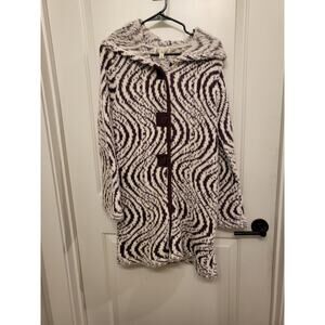 Funky Swirl Alpaca Sweater Size M